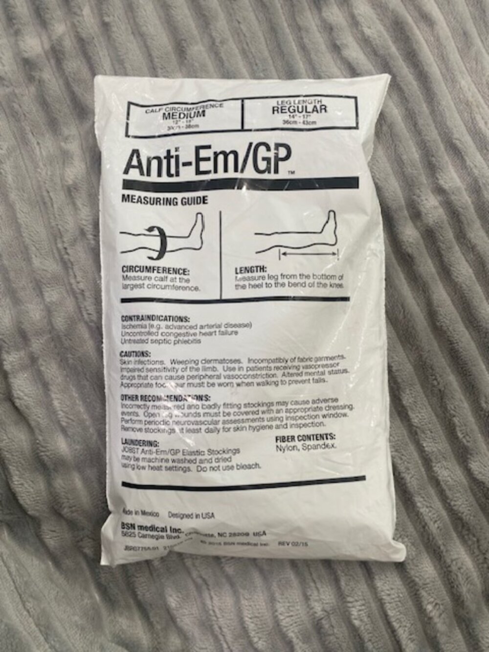 Anti-embolism socks - Picture 3 of 3